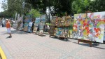 parque kennedy miraflores lima peru paintings
